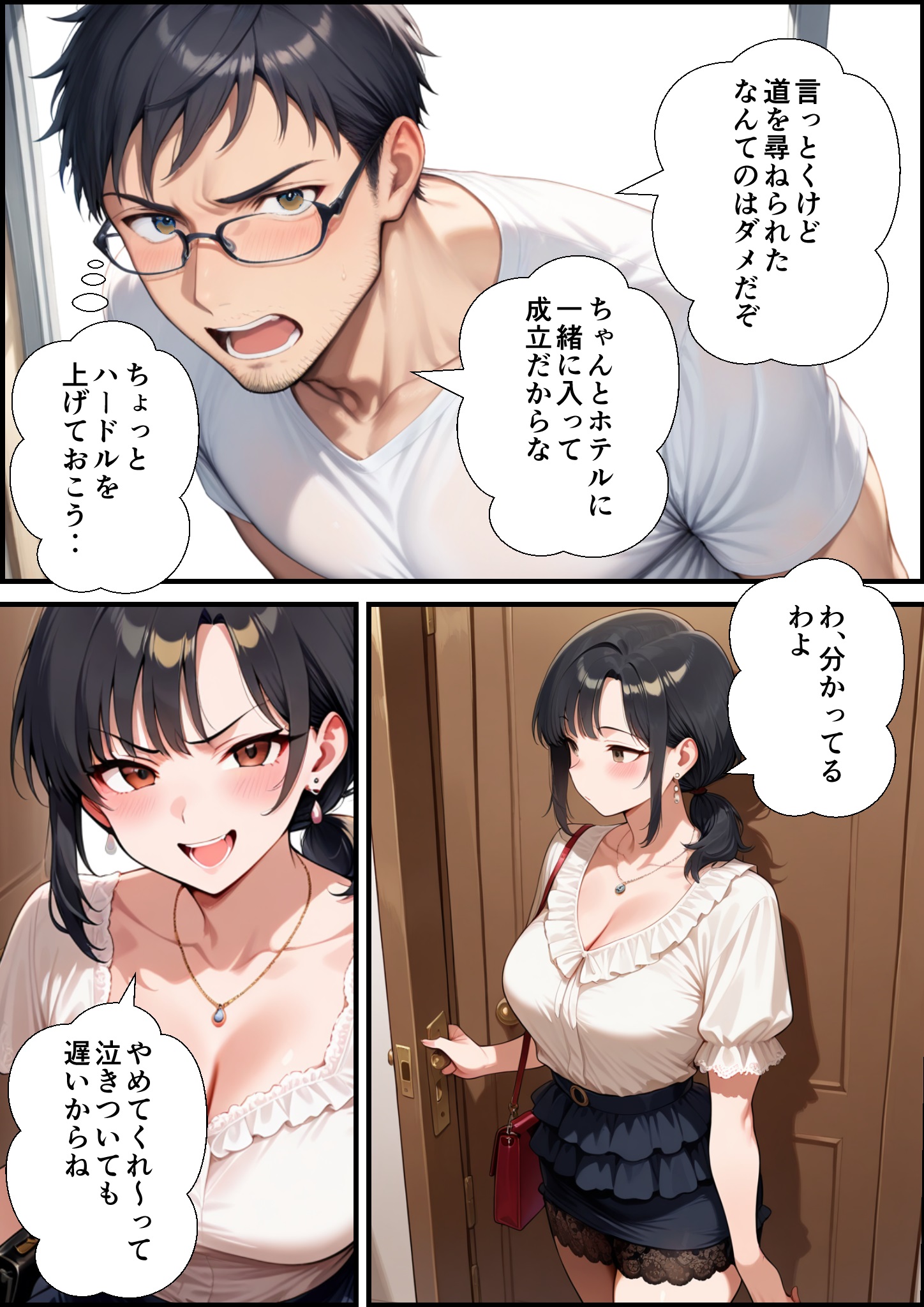 妻が毒オジにナンパされて媚薬を盛られた件 鮫島猛 エロ漫画10