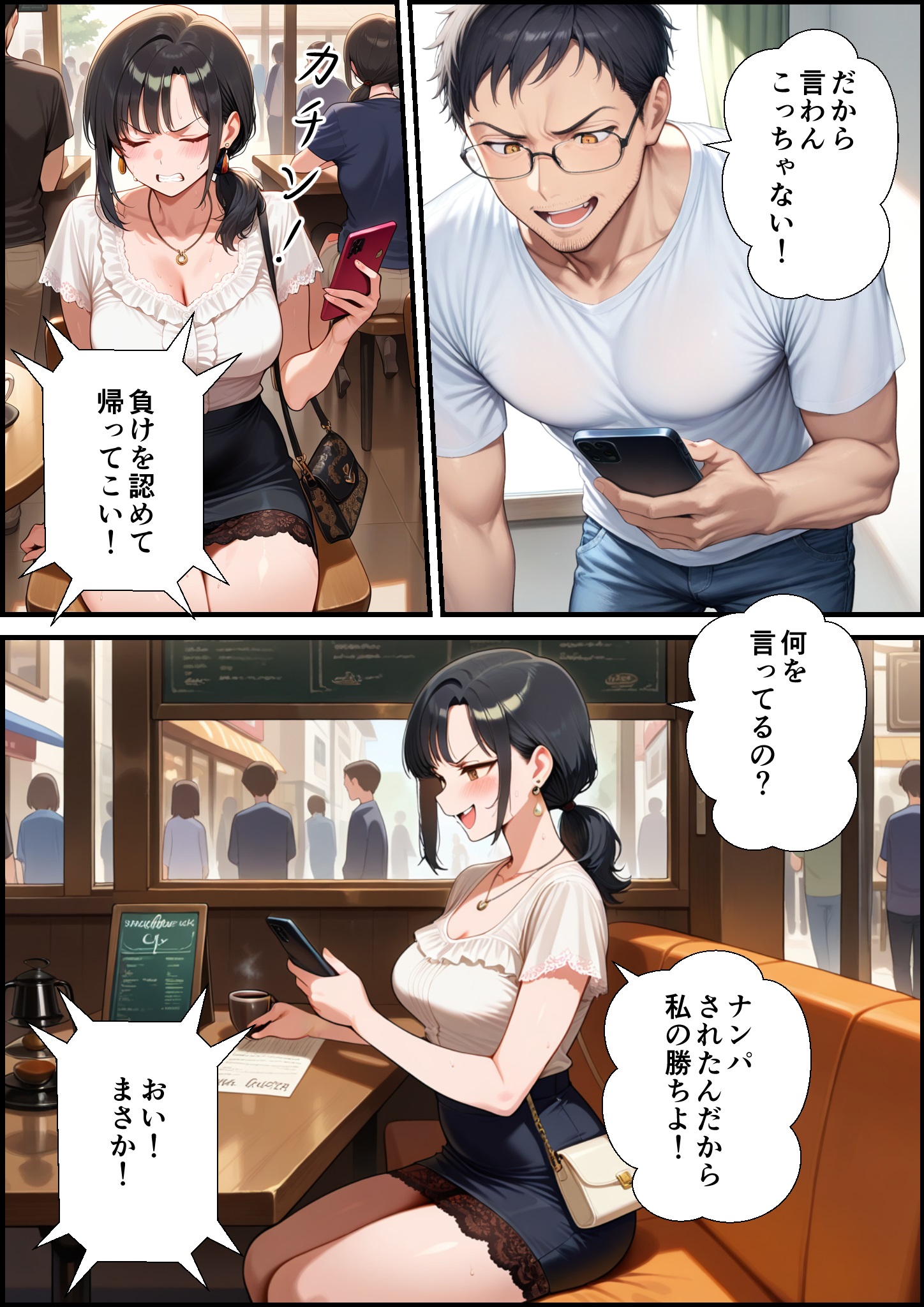 妻が毒オジにナンパされて媚薬を盛られた件 鮫島猛 エロ漫画19