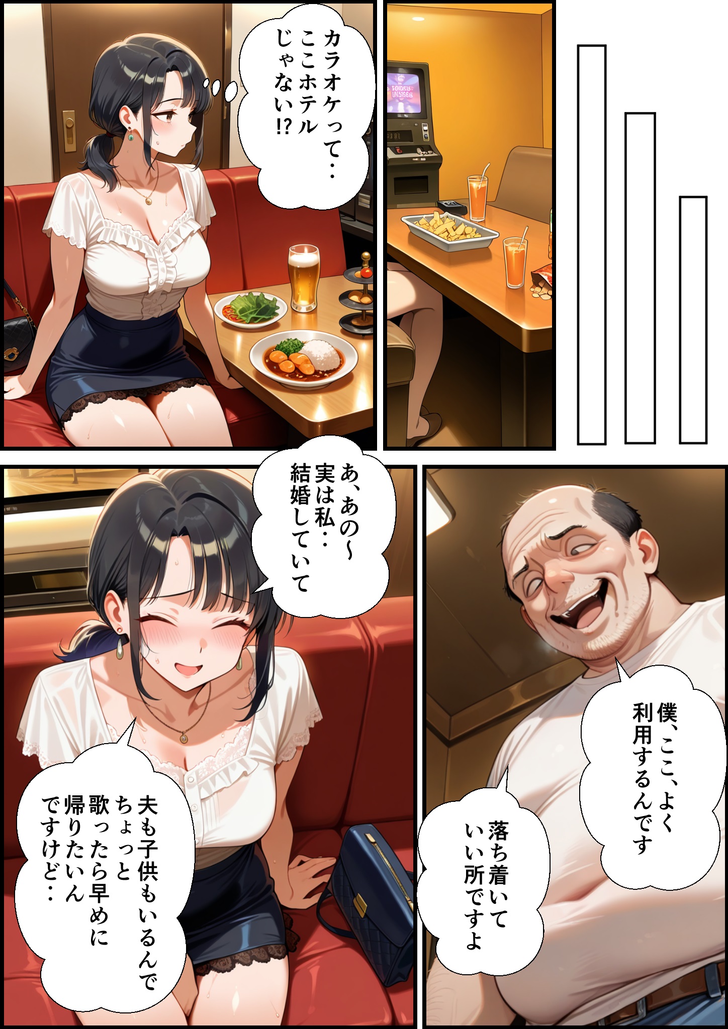 妻が毒オジにナンパされて媚薬を盛られた件 鮫島猛 エロ漫画21