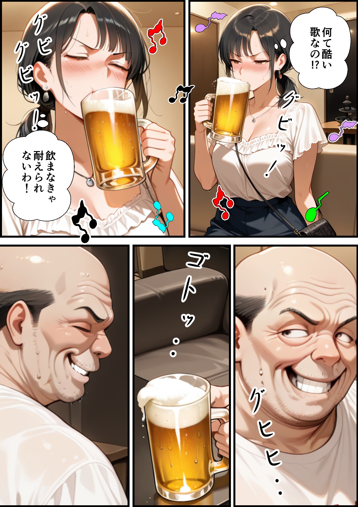 妻が毒オジにナンパされて媚薬を盛られた件 鮫島猛 エロ漫画23