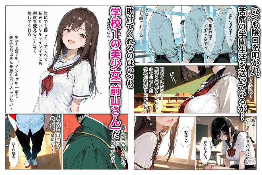 インキャのエロ動画配信がクラスの男子にばれちゃいました すぷらっしゅまうんてん エロ漫画4
