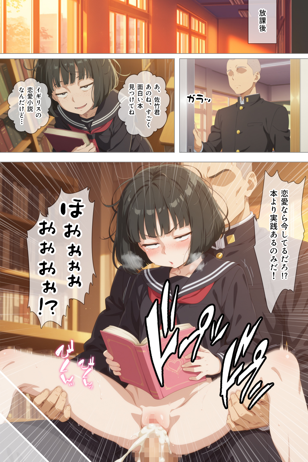 とにかくヤリたくて妥協の末付き合った地味顔で貧相な体の女子をうっかり孕ませてしまった俺の末路 丼環状線 エロ漫画33