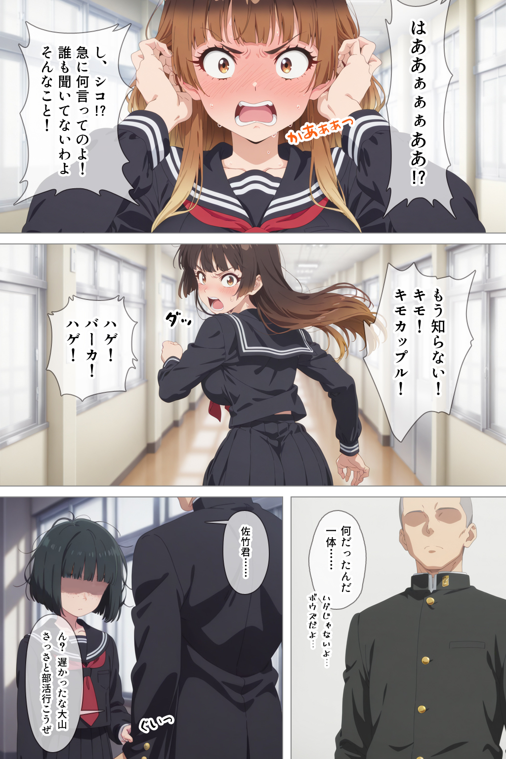 とにかくヤリたくて妥協の末付き合った地味顔で貧相な体の女子をうっかり孕ませてしまった俺の末路 丼環状線 エロ漫画37