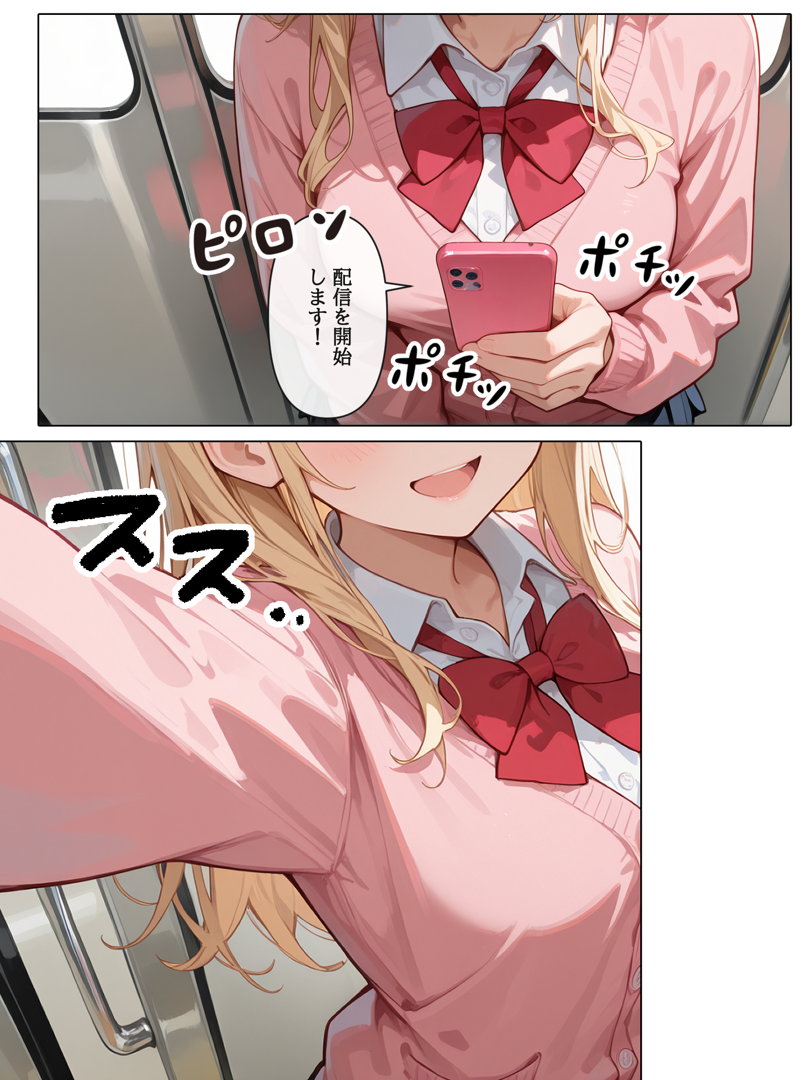 迷惑配信者を、捕まえた！「迷惑配信者への’指導’（性行為）がネット配信！？」 AOI-COMICS エロ漫画5