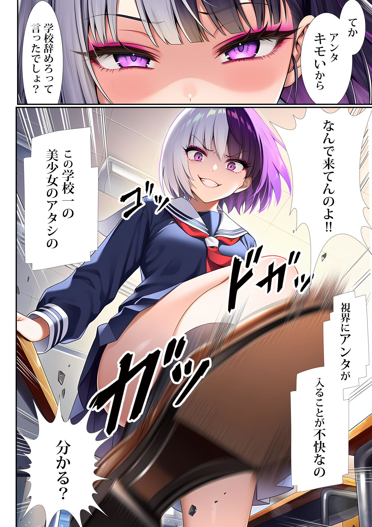 催●洗脳支配学園〜逆襲のデブオ〜 夜あくび小隊 エロ漫画25