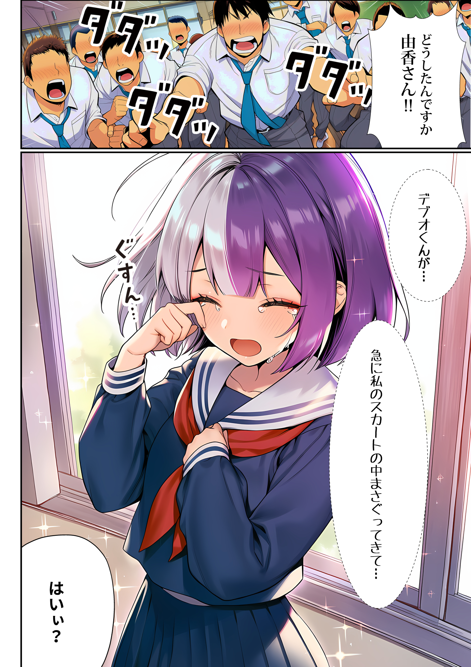 催●洗脳支配学園〜逆襲のデブオ〜 夜あくび小隊 エロ漫画29