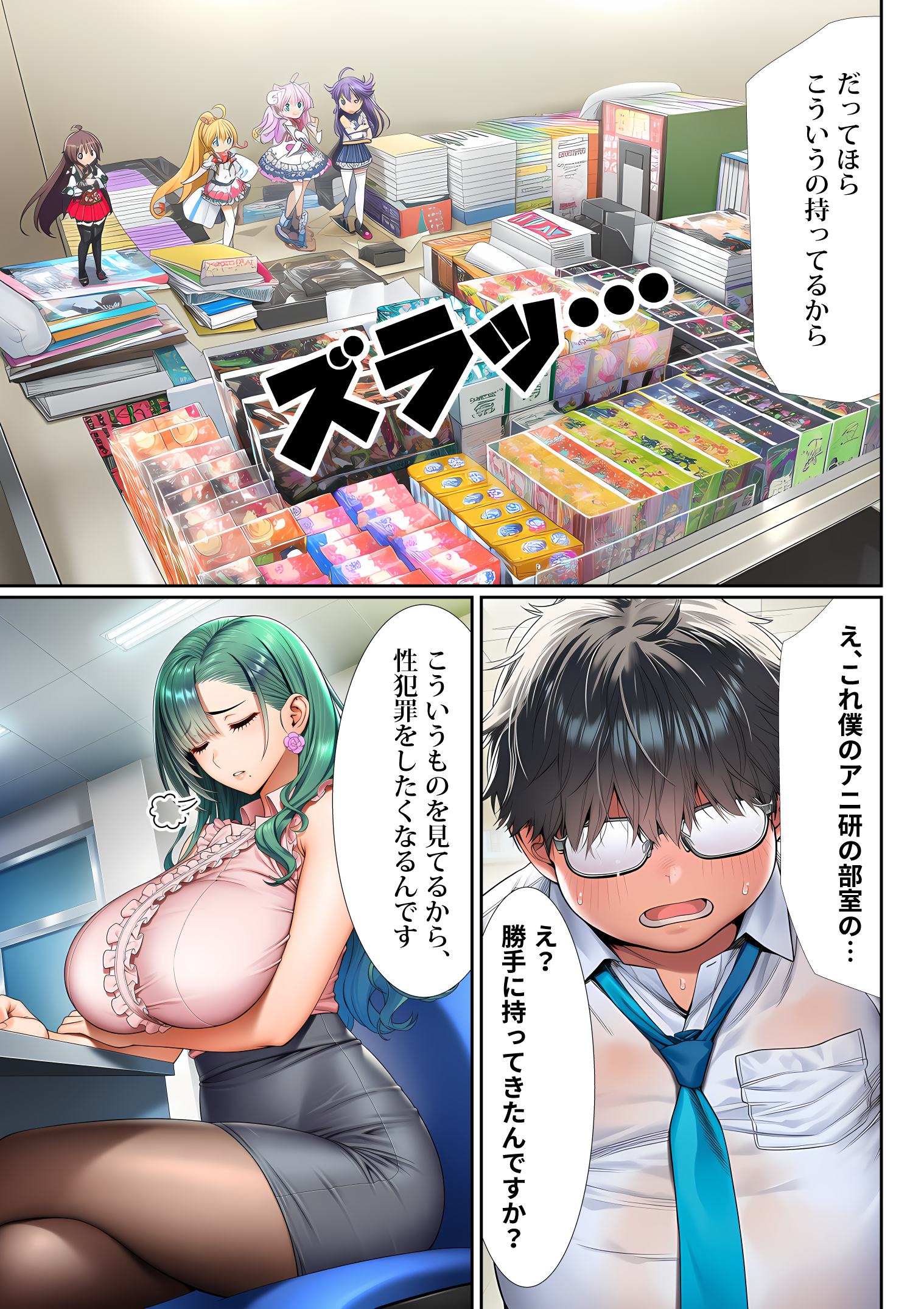 催●洗脳支配学園〜逆襲のデブオ〜 夜あくび小隊 エロ漫画32