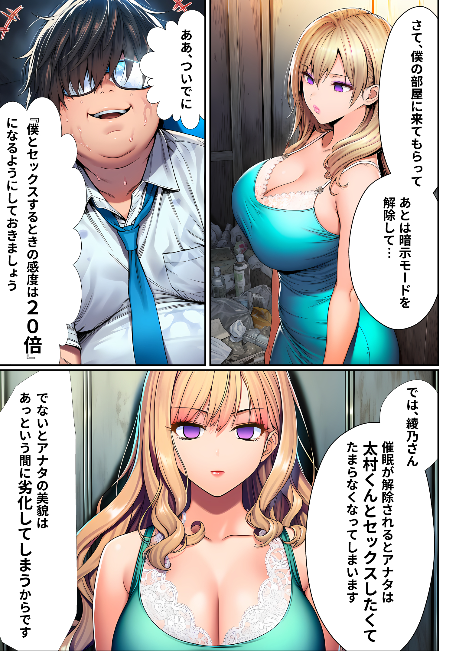 催●洗脳支配学園〜逆襲のデブオ〜 夜あくび小隊 エロ漫画48