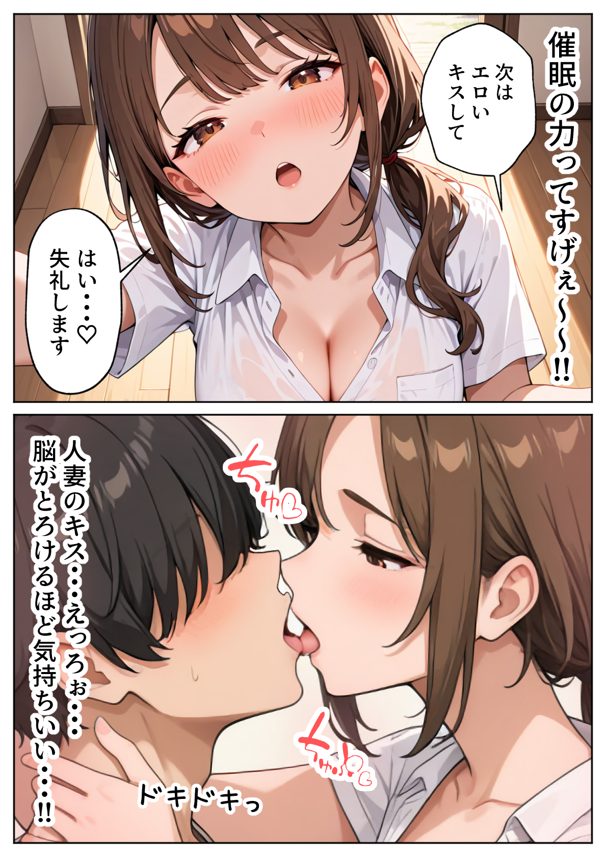 スーパーの人妻がエロすぎて催●アプリで寝取りました ぱにぱに エロ漫画12