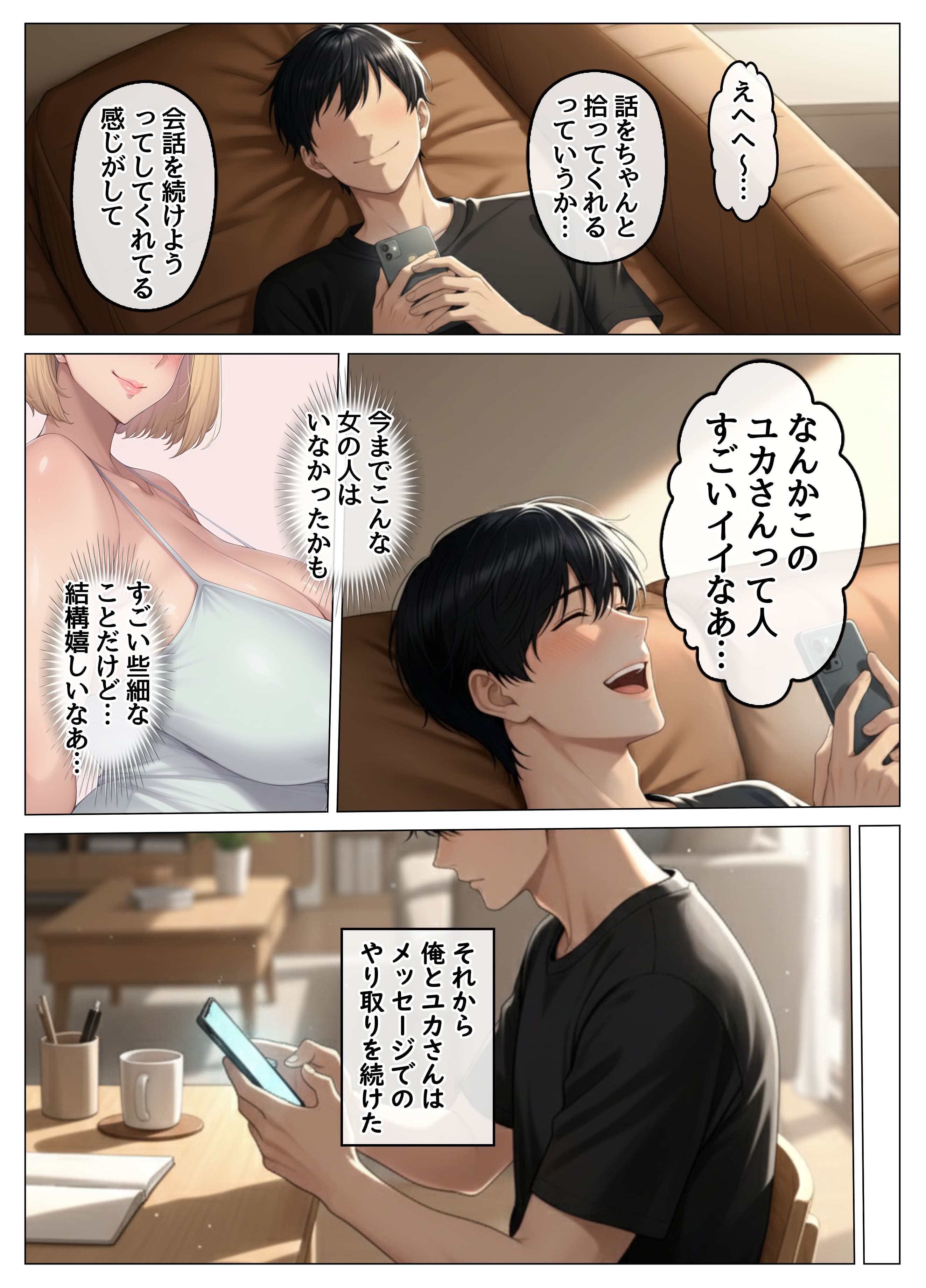 マッチングアプリで出会ったむちむち美女が、まさかの隣人で人妻だった件 ハレノヒ エロ漫画12