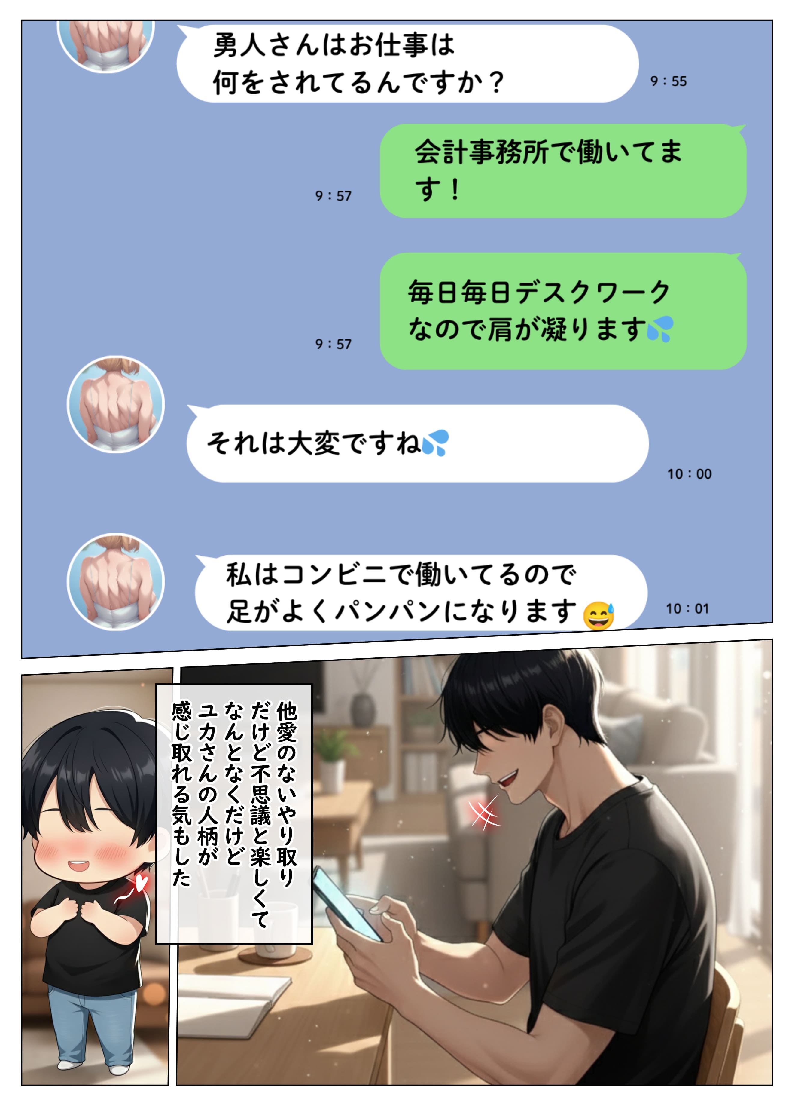 マッチングアプリで出会ったむちむち美女が、まさかの隣人で人妻だった件 ハレノヒ エロ漫画13