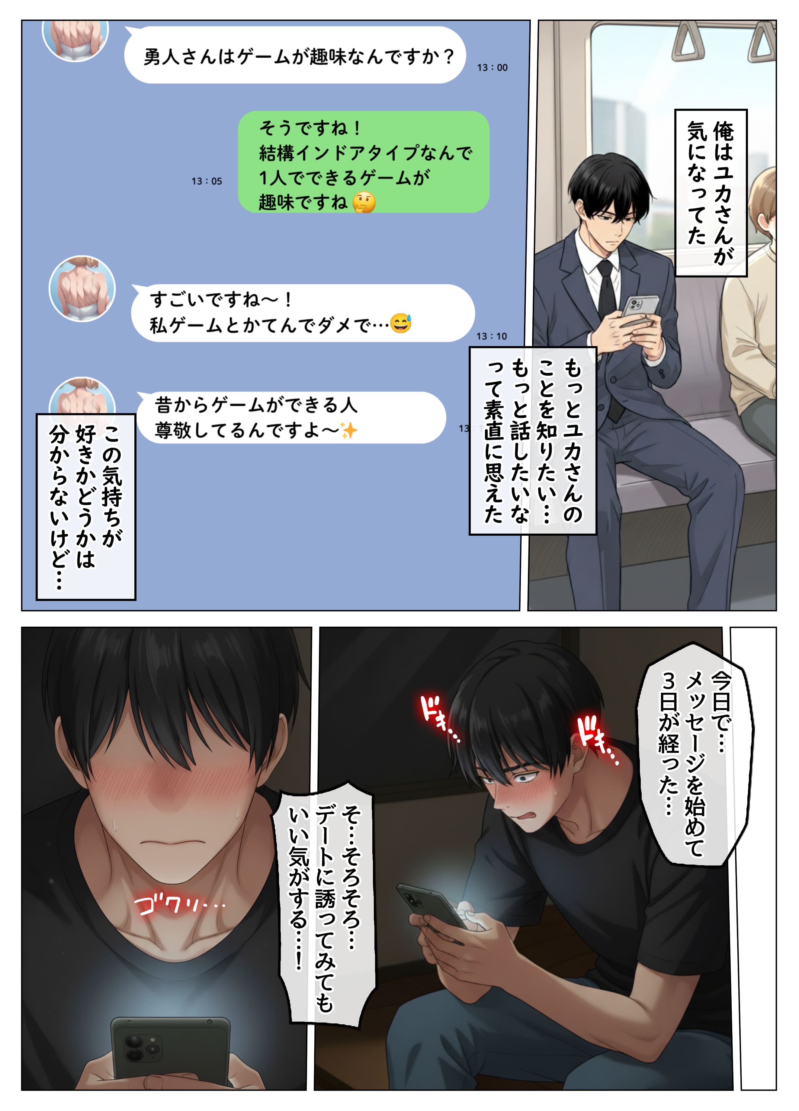 マッチングアプリで出会ったむちむち美女が、まさかの隣人で人妻だった件 ハレノヒ エロ漫画14