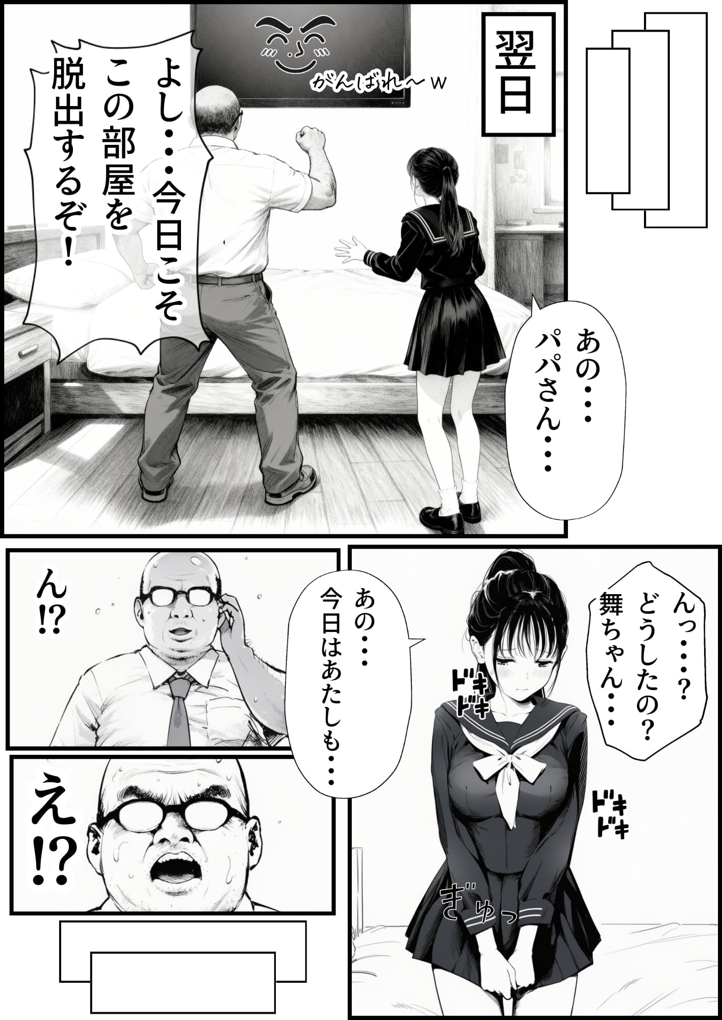 セックスしないと出られない部屋に娘の親友と閉じ込められたんだが・・・ 種付け出版 エロ漫画33
