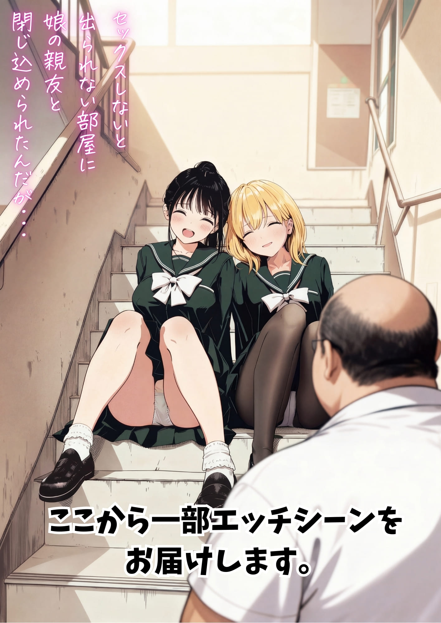 セックスしないと出られない部屋に娘の親友と閉じ込められたんだが・・・ 種付け出版 エロ漫画70