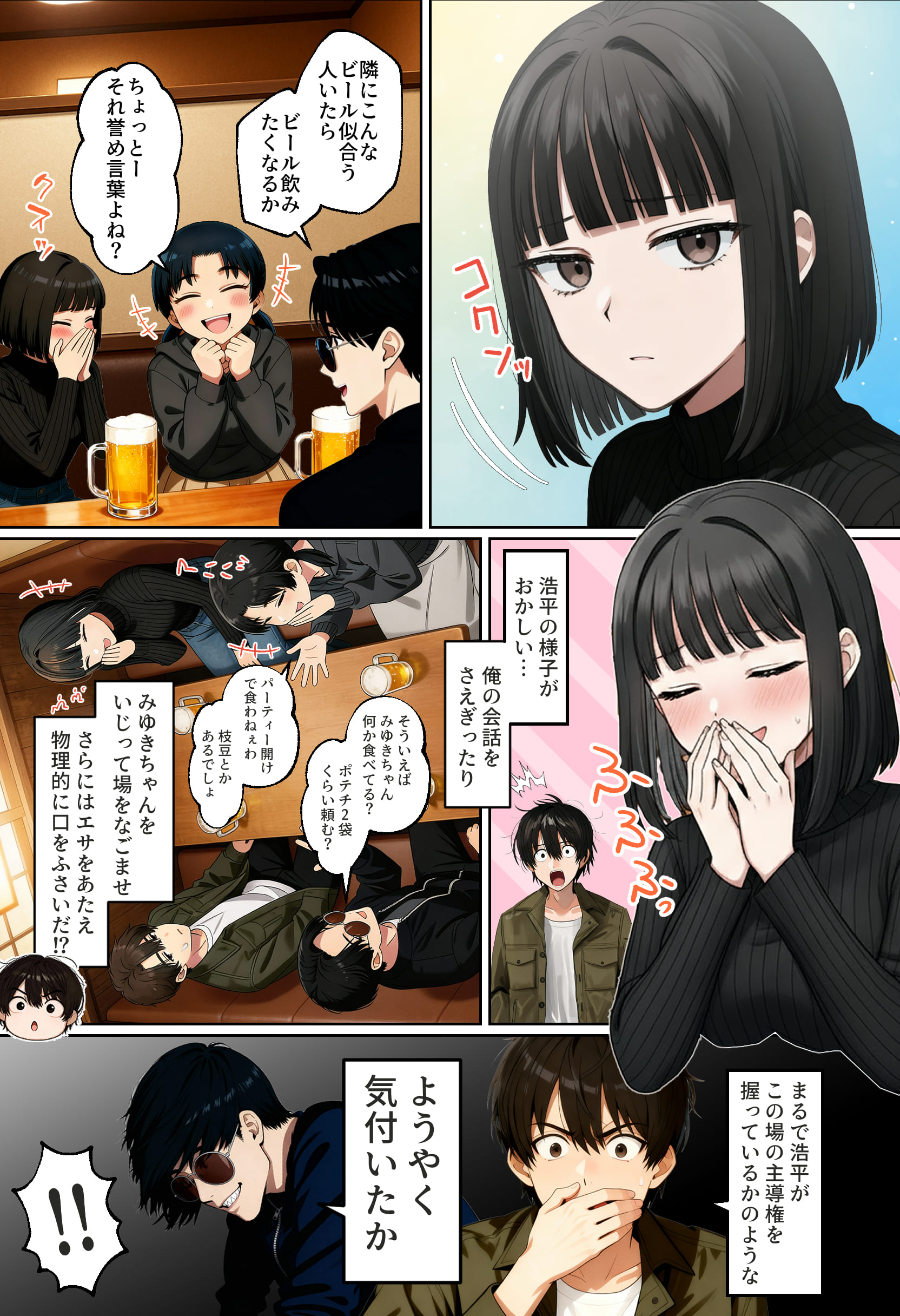 【実話】相席居酒屋で知り合った人見知り保育士ちゃん（21）とコスプレSEXした話www 実話本舗 エロ漫画13