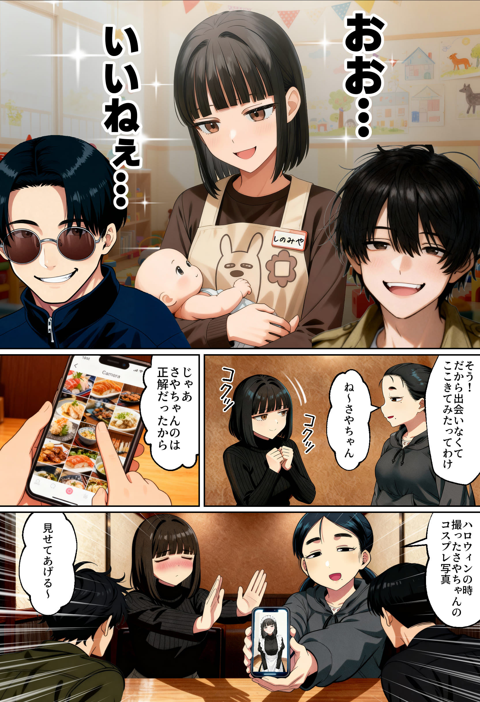 【実話】相席居酒屋で知り合った人見知り保育士ちゃん（21）とコスプレSEXした話www 実話本舗 エロ漫画16