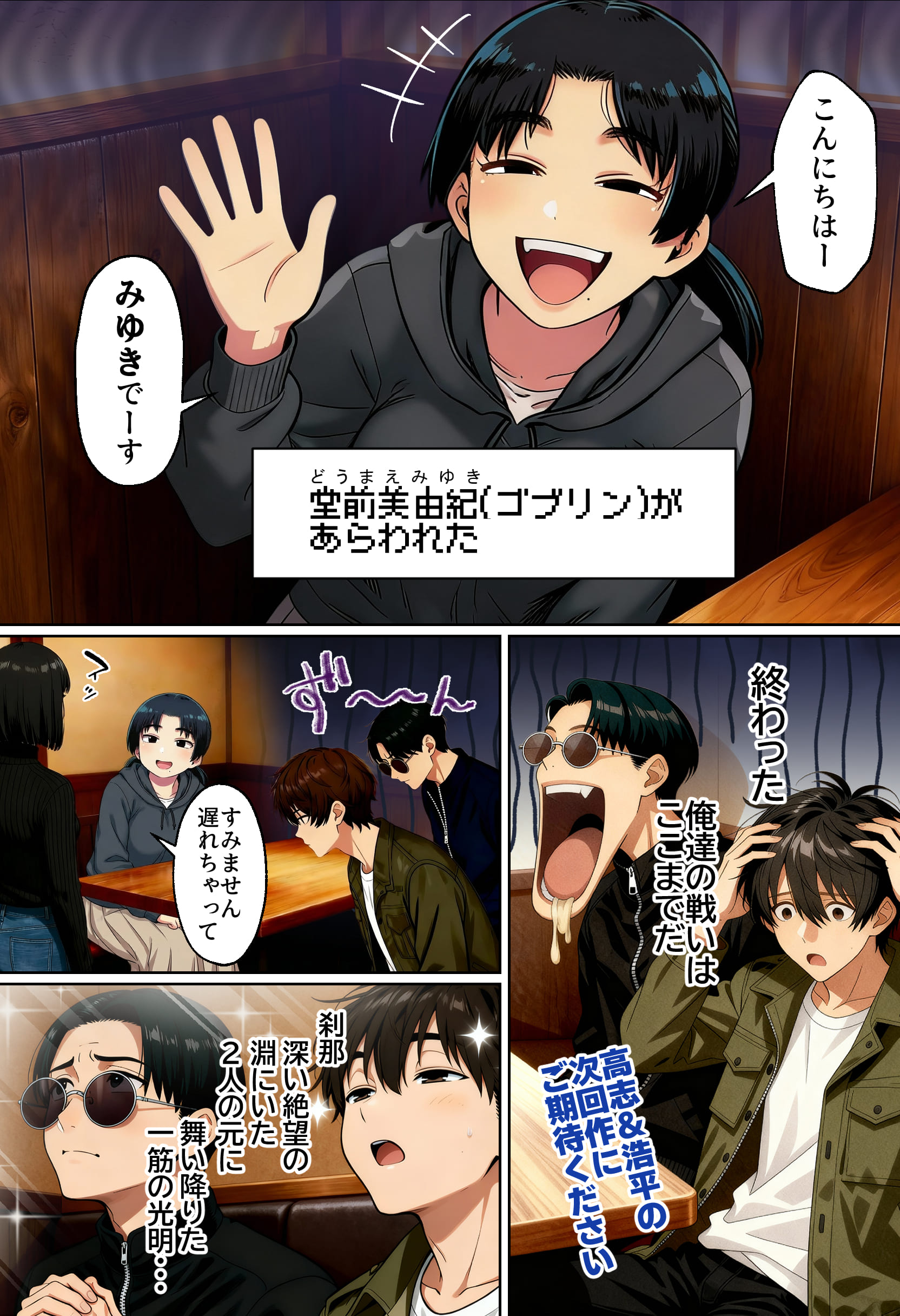 【実話】相席居酒屋で知り合った人見知り保育士ちゃん（21）とコスプレSEXした話www 実話本舗 エロ漫画7