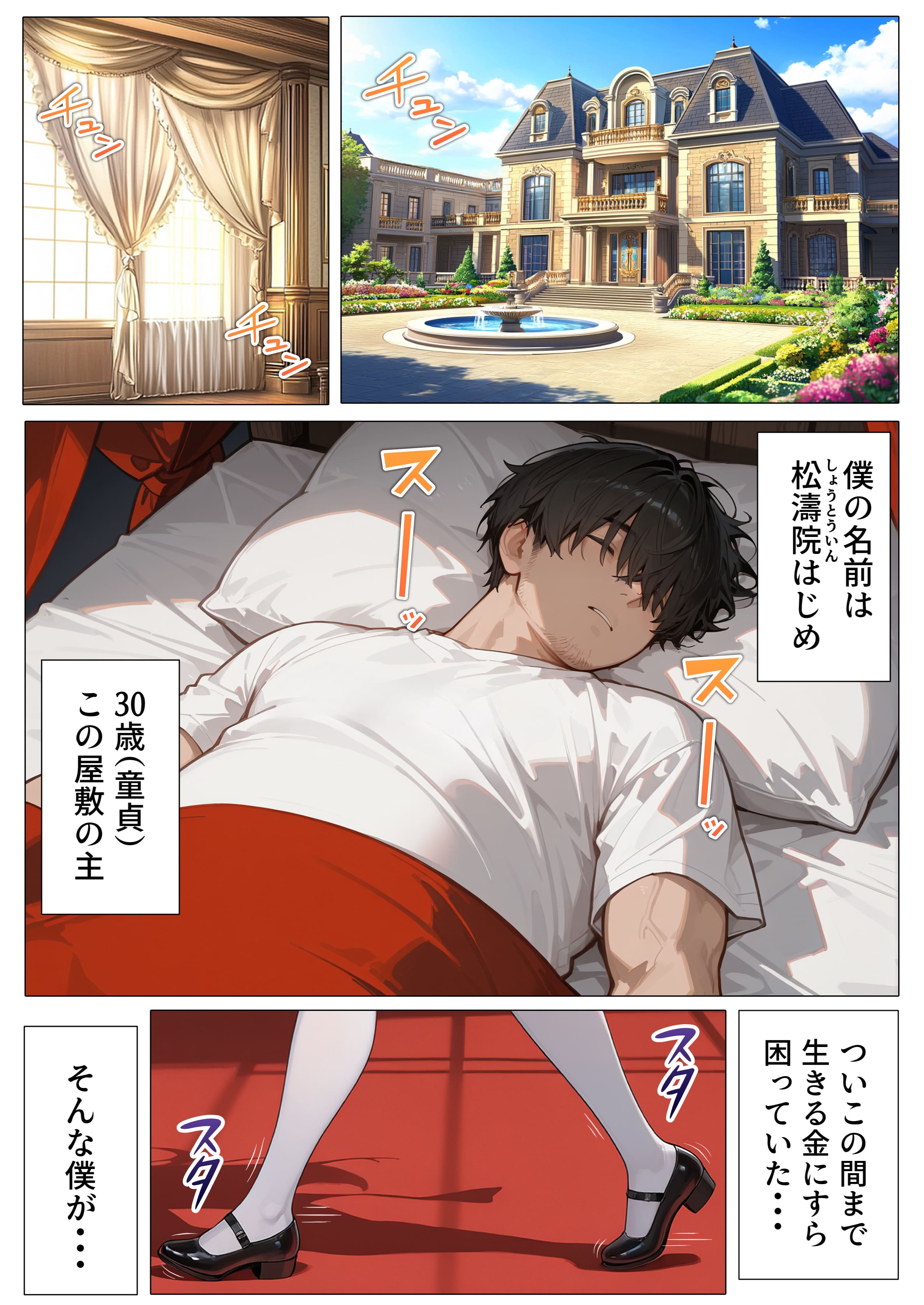 孕ませメイドの子作りご奉仕〜童貞で臭くて冴えないボクが突然世界一のお金持ちになった件〜VOL.1 ZOCKZOCK出版 エロ7